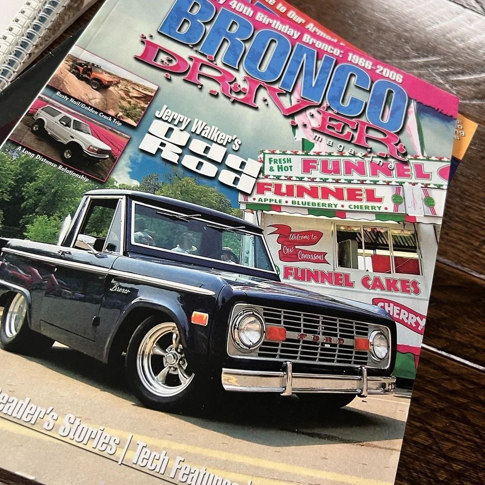 Bronco Driver Magazine Lot of 19+2 Calendars Issues Ford Bronco Off Road 4x4